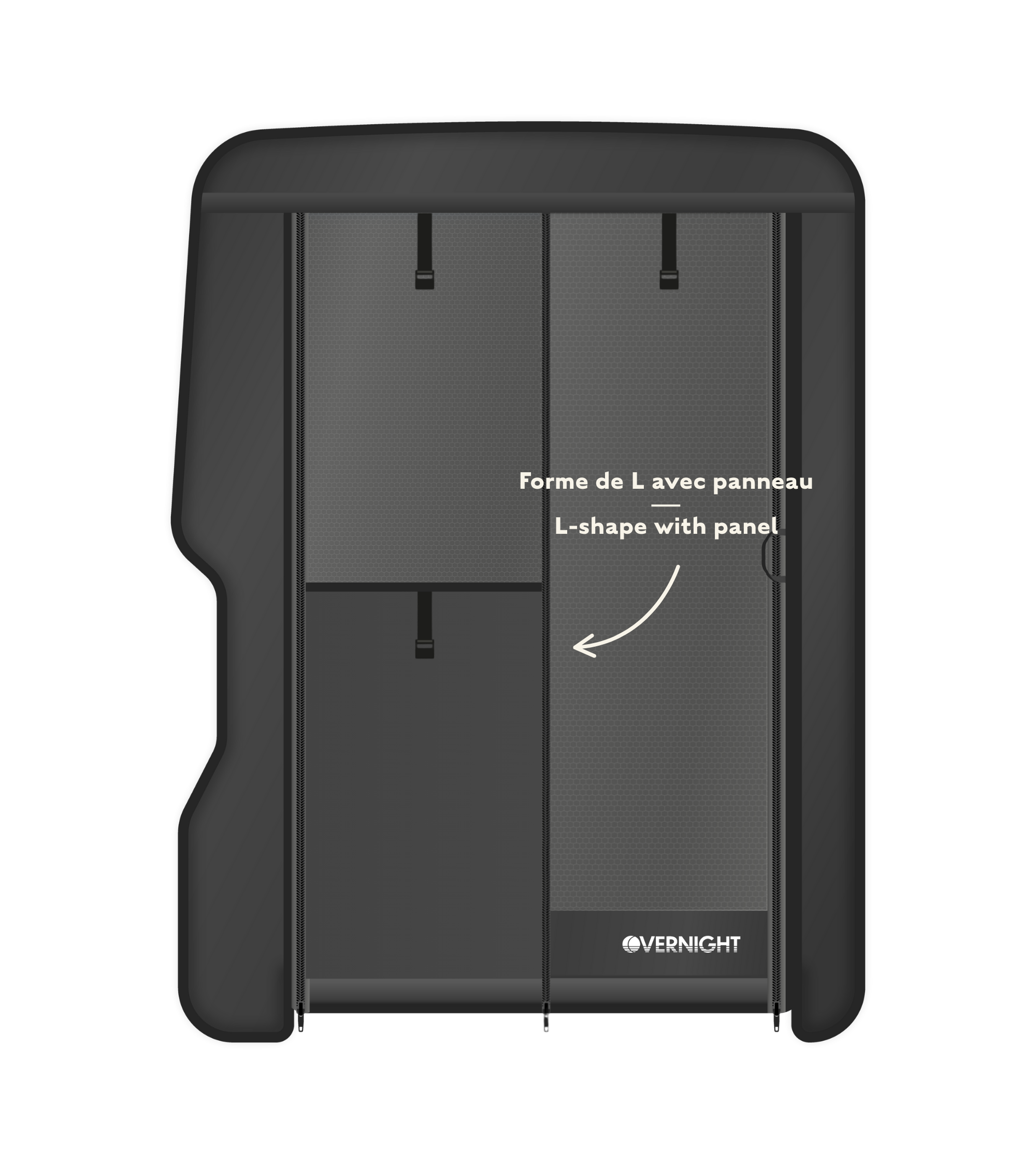 Moustiquaire porte latérale Nissan NV (Toit haut)