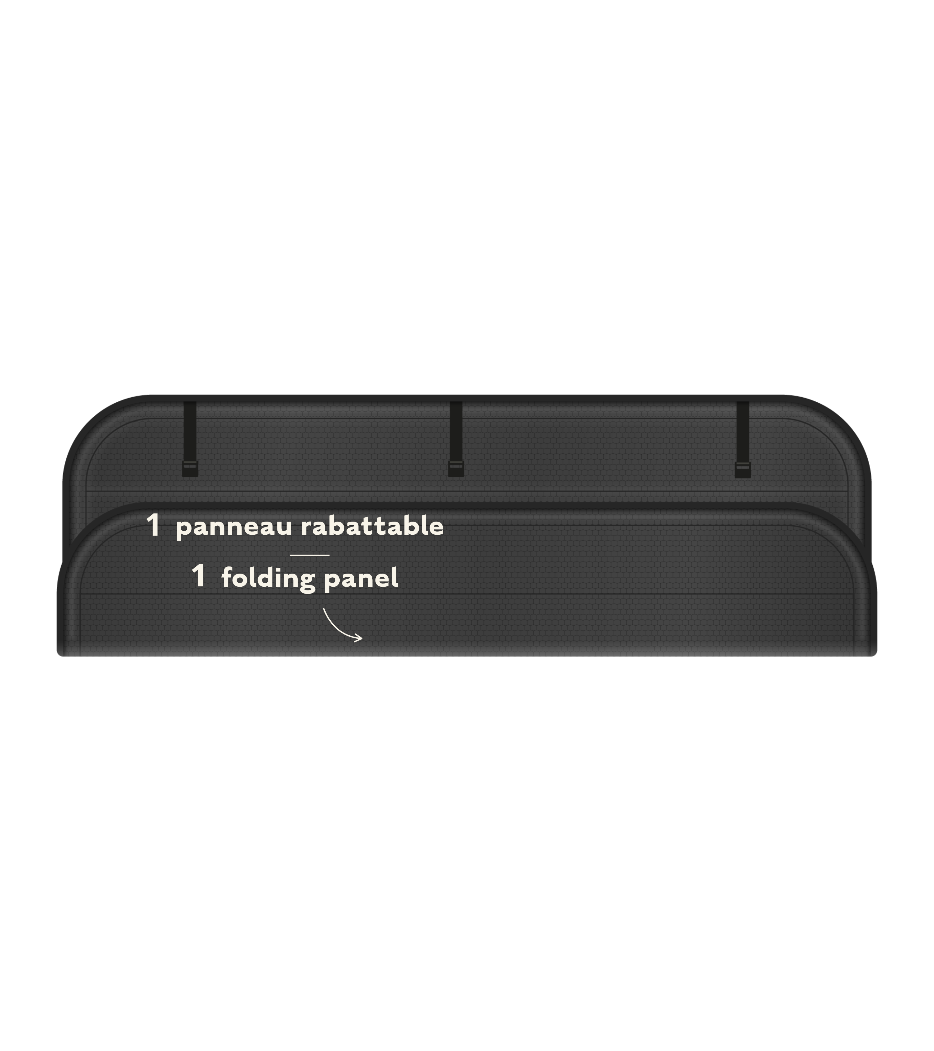 Portes coulissante Transit 2015+ (Toit moyen/haut)