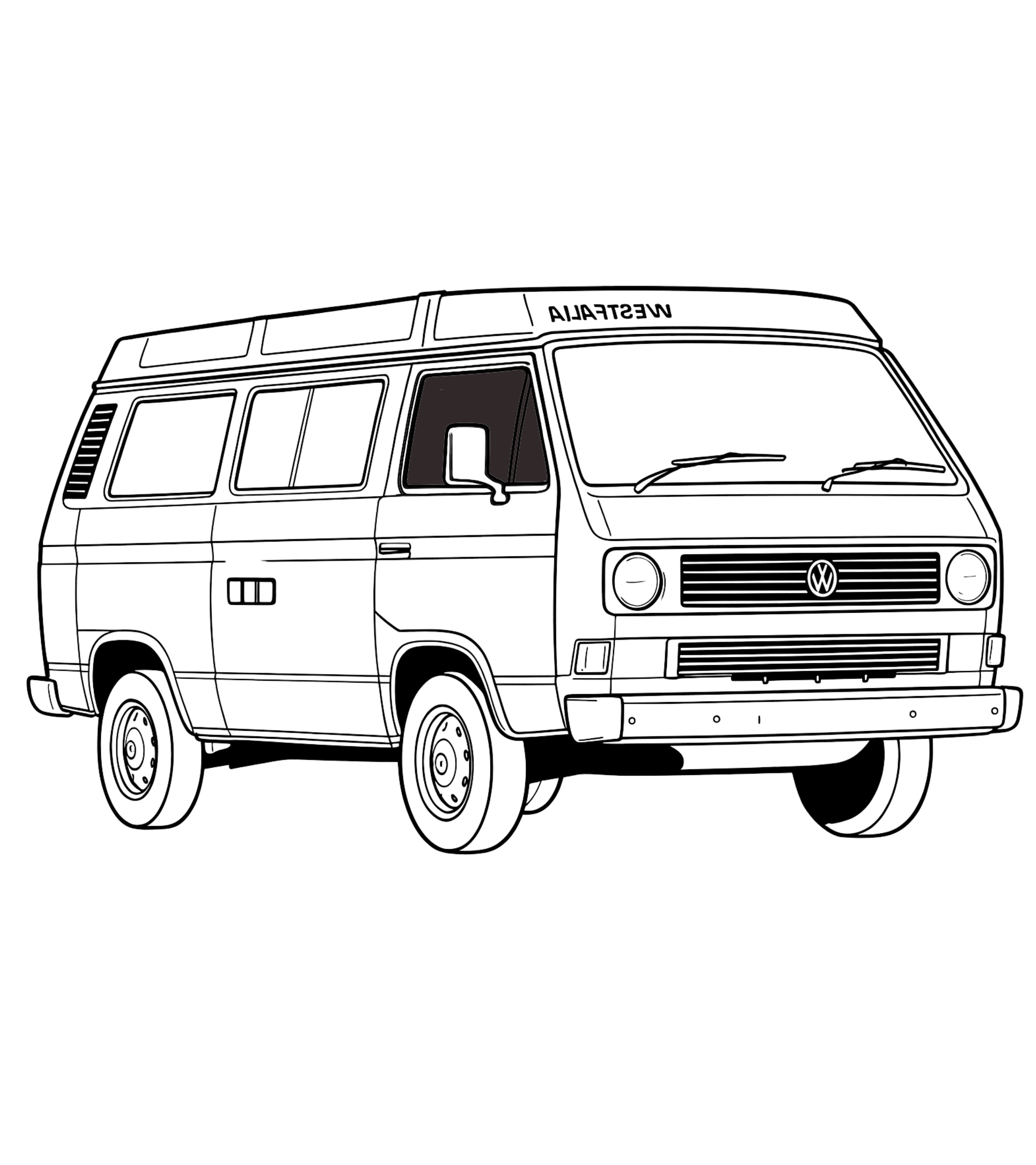 Portes avant Volkswagen Vanagon 1980-1991