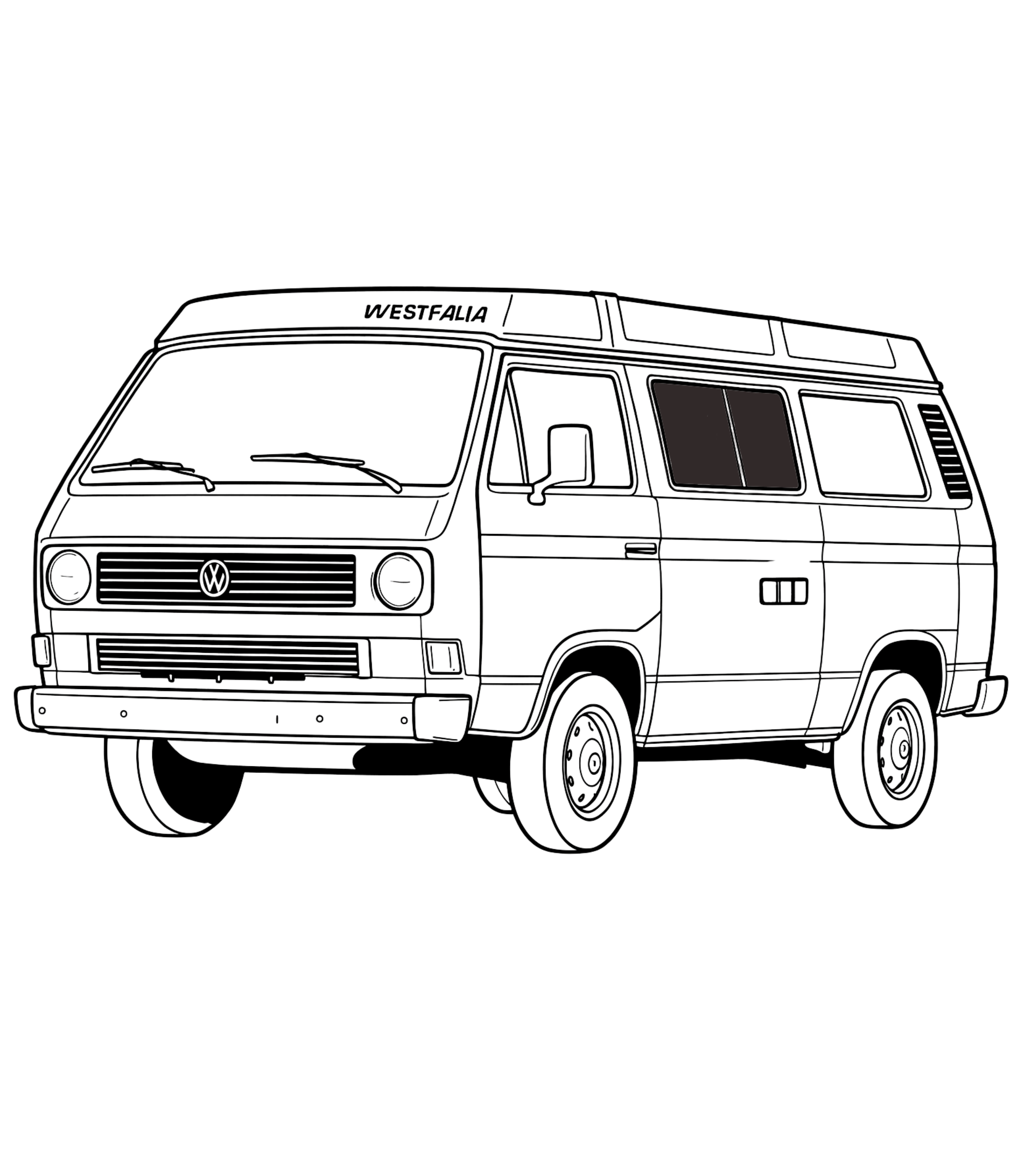 Fenêtre crew Volkswagen Vanagon 1980-1991