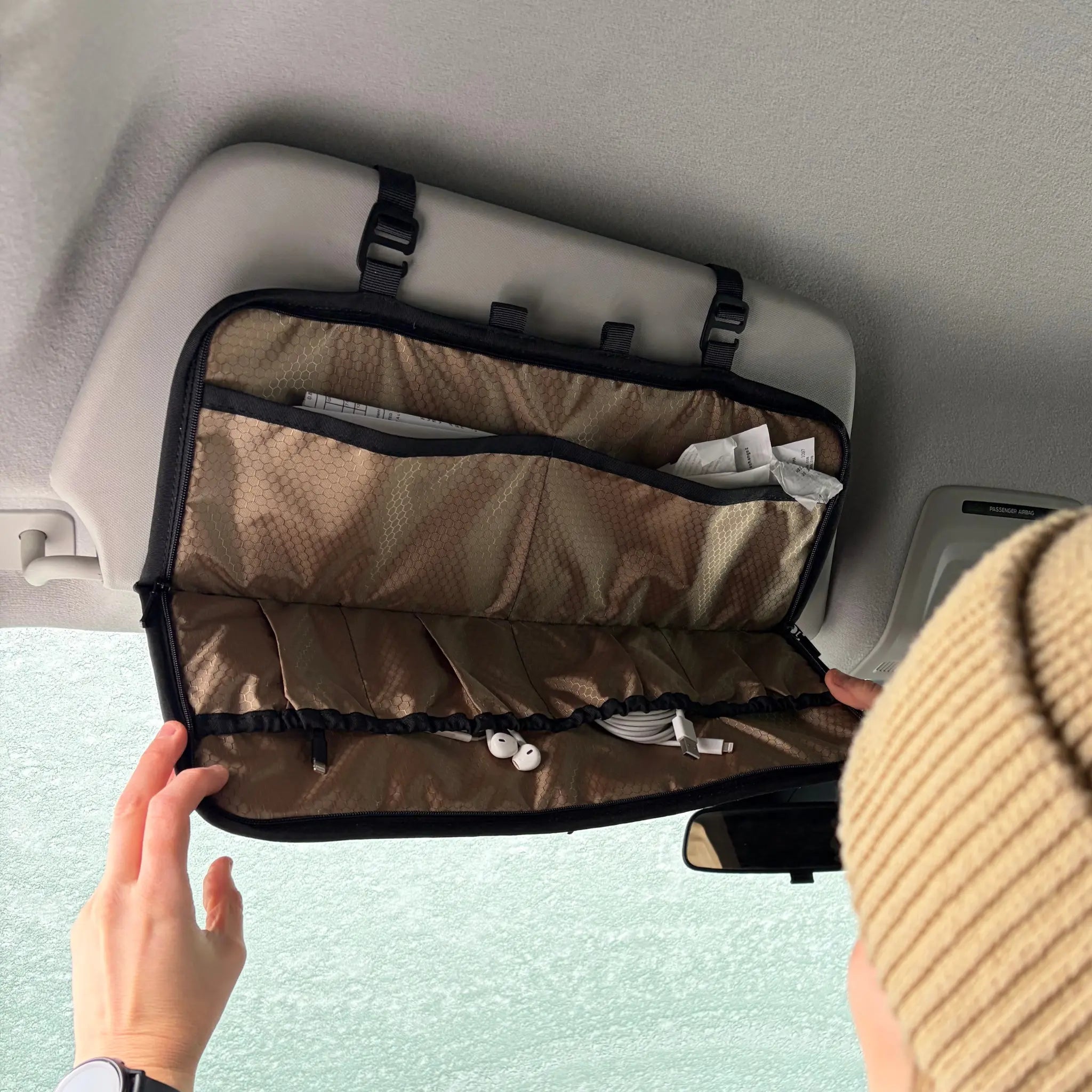 2-in-1 Sunshade Organizer