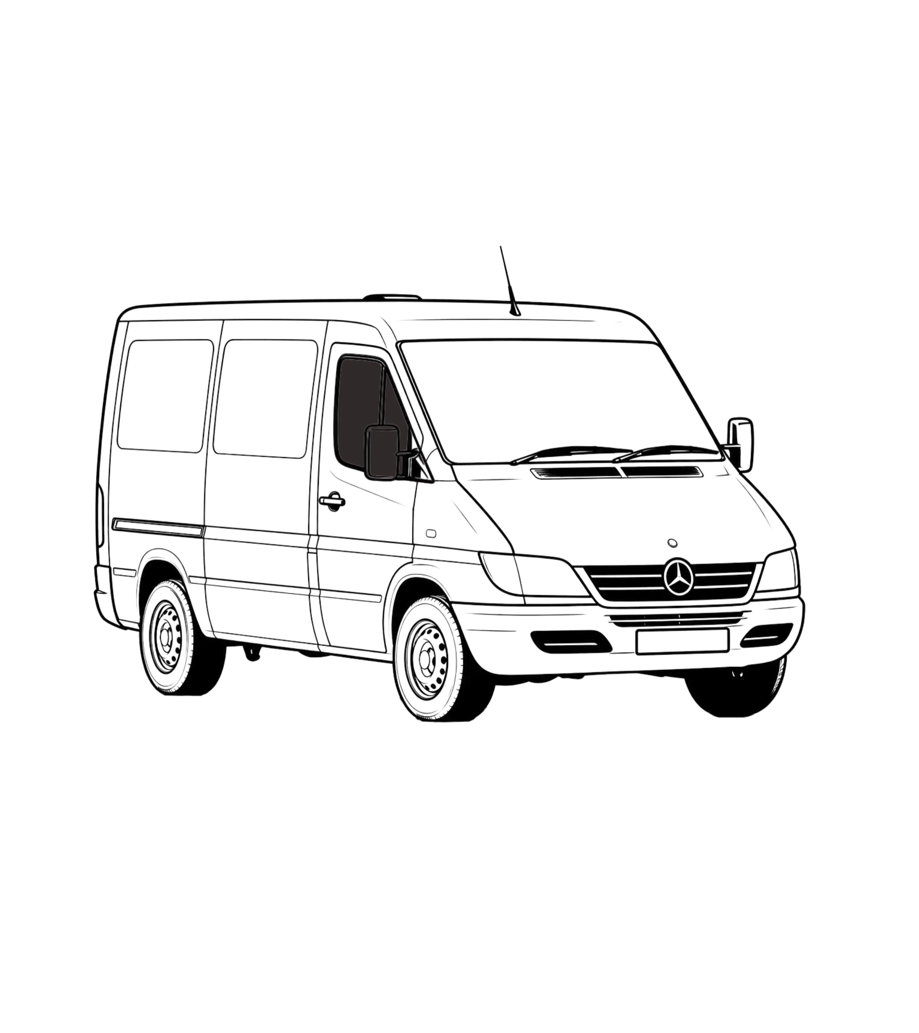 Portes avant Sprinter 1997-2006