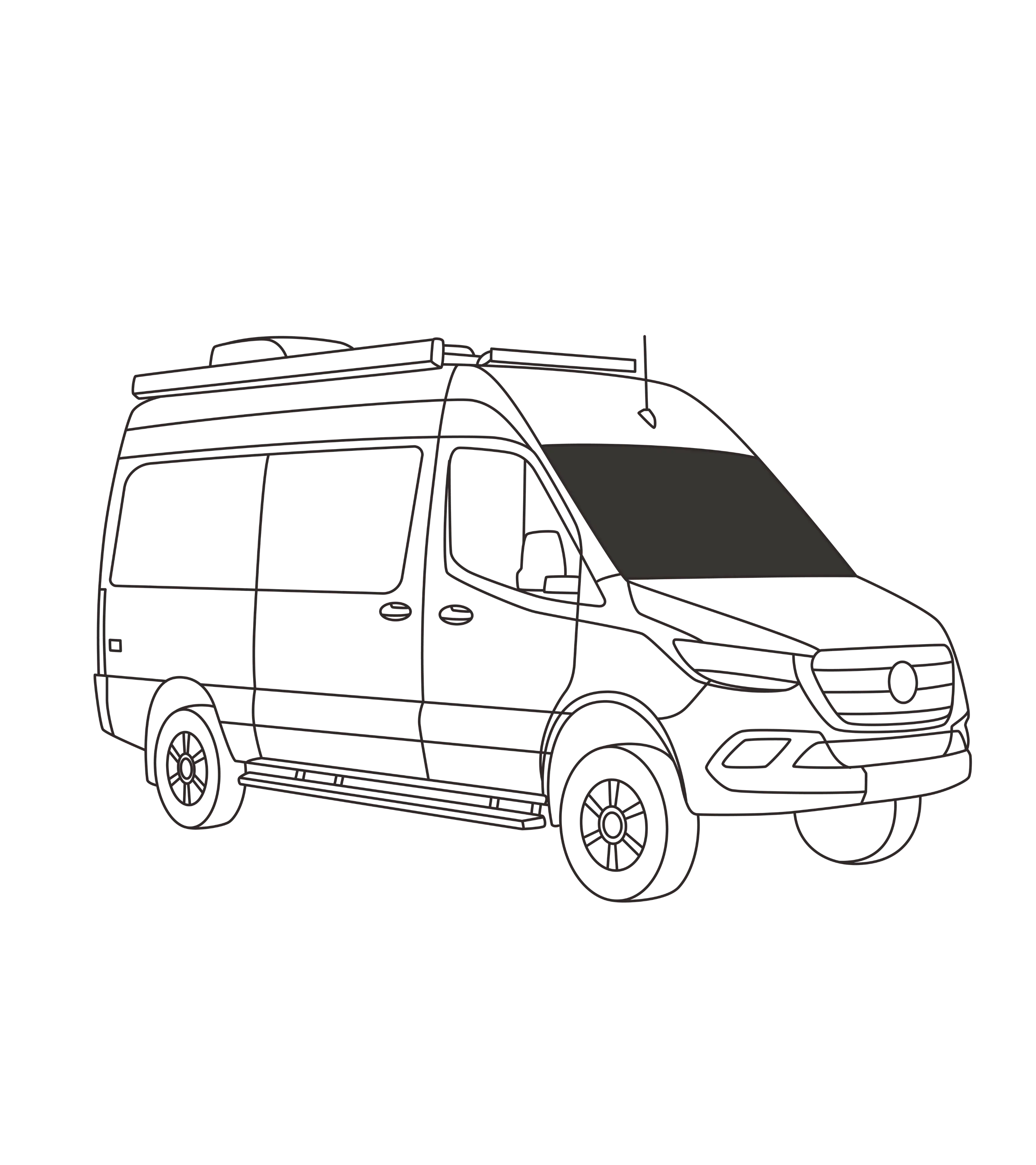 Pare-brise Sprinter 2019-2024