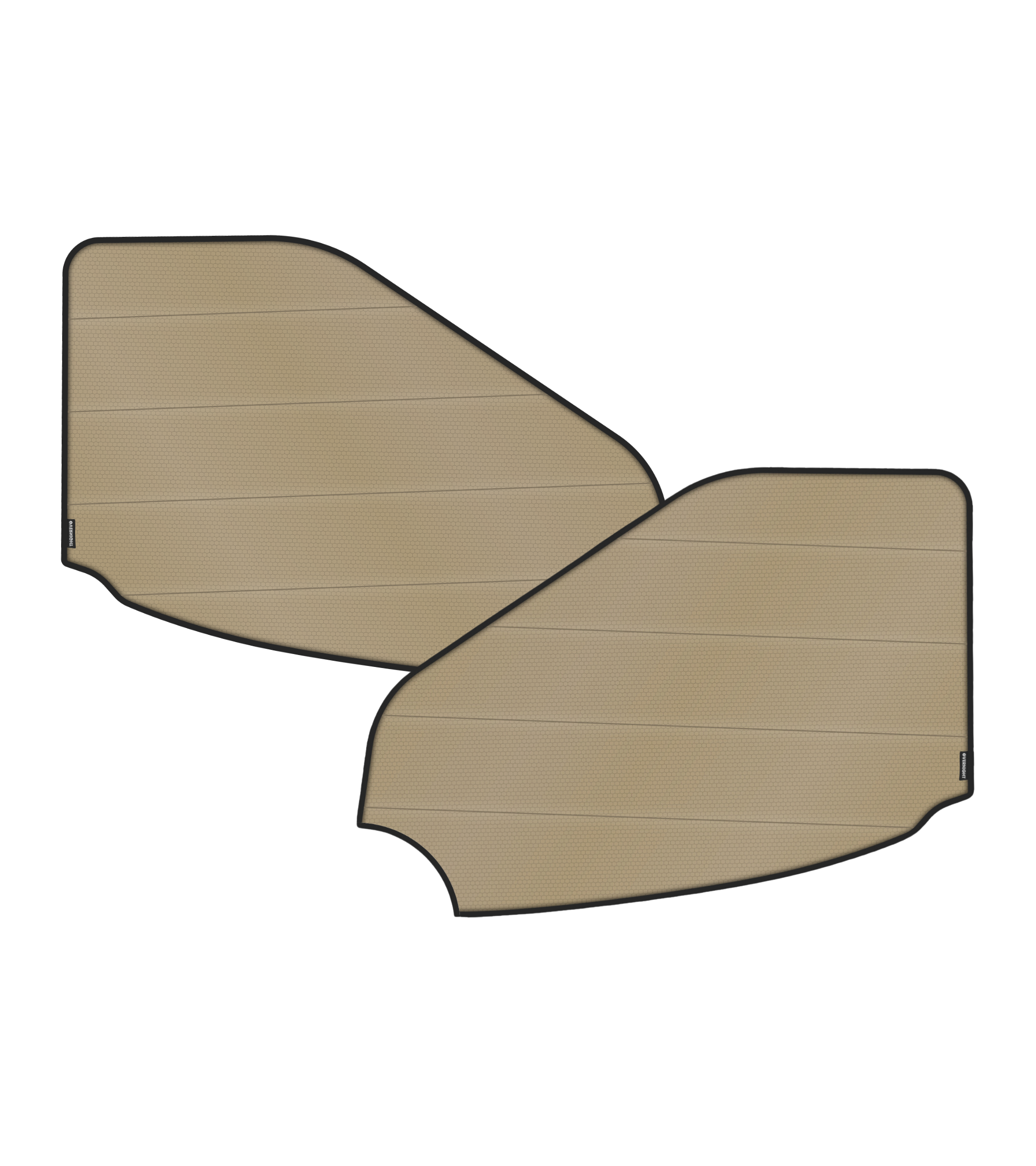 Portes avant Transit 2020+ (Toit moyen/haut)