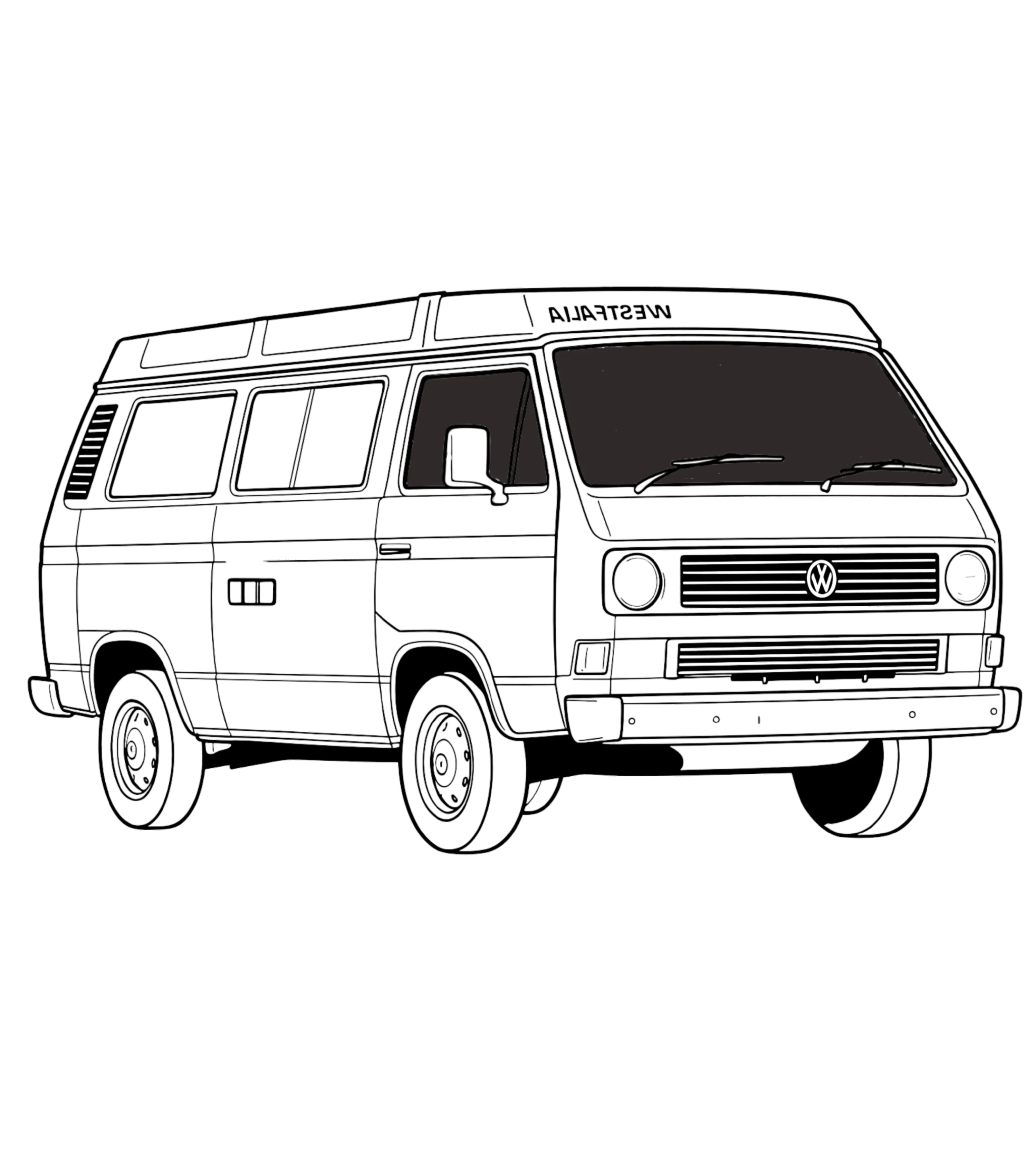 Cabine avant Volkswagen Vanagon 1980-1991