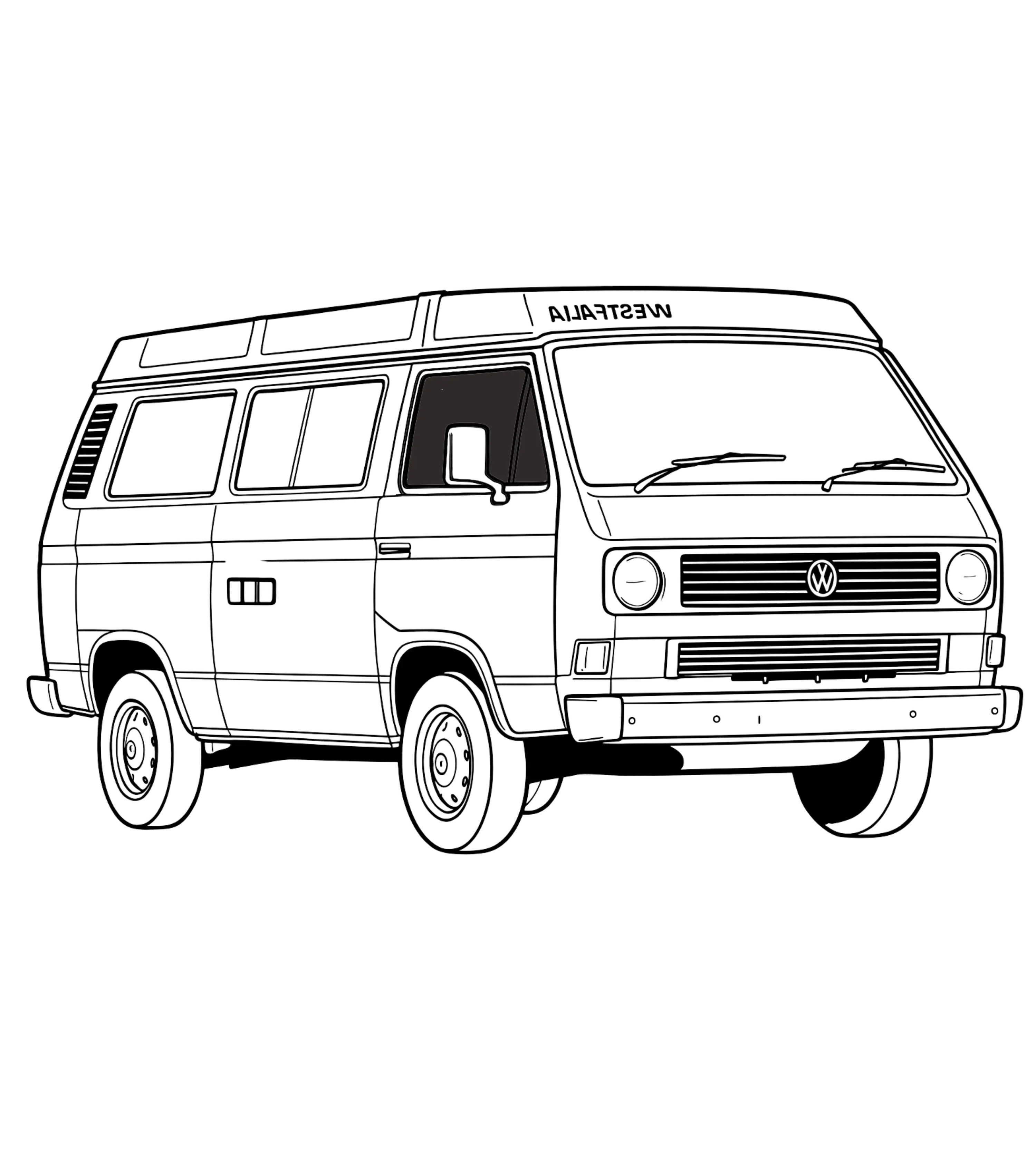 Portes avant Volkswagen Vanagon 1980-1991