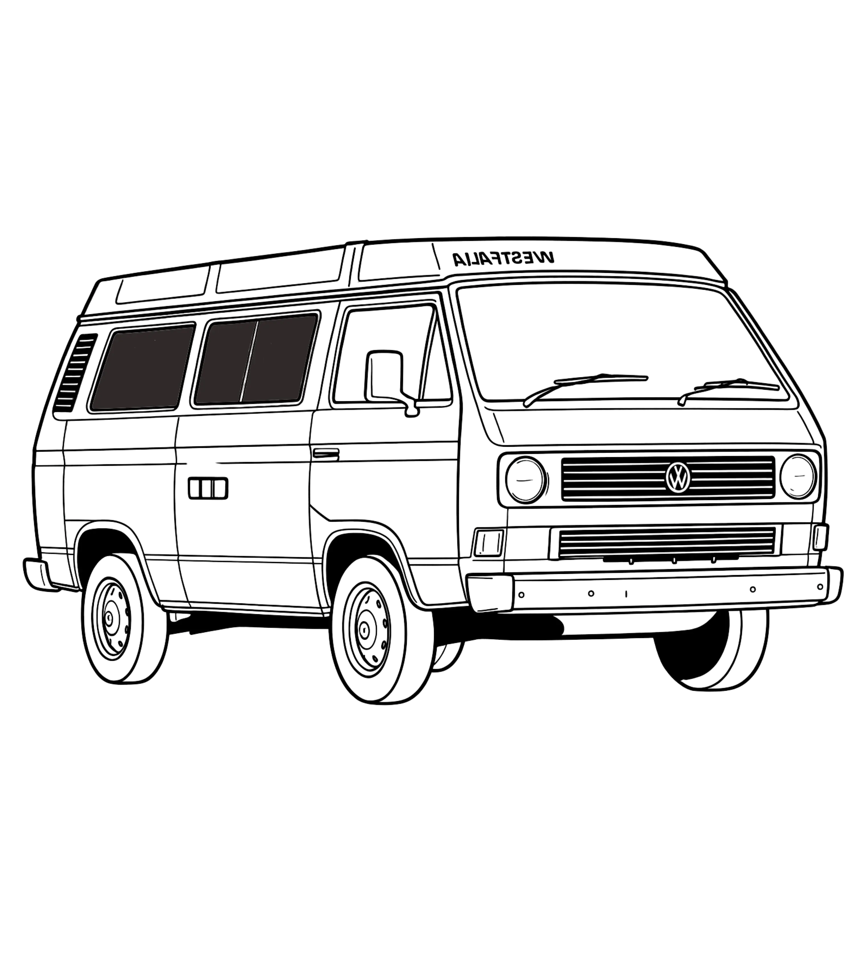 Ensemble 5 fenêtres Volkswagen Vanagon 1980-1991