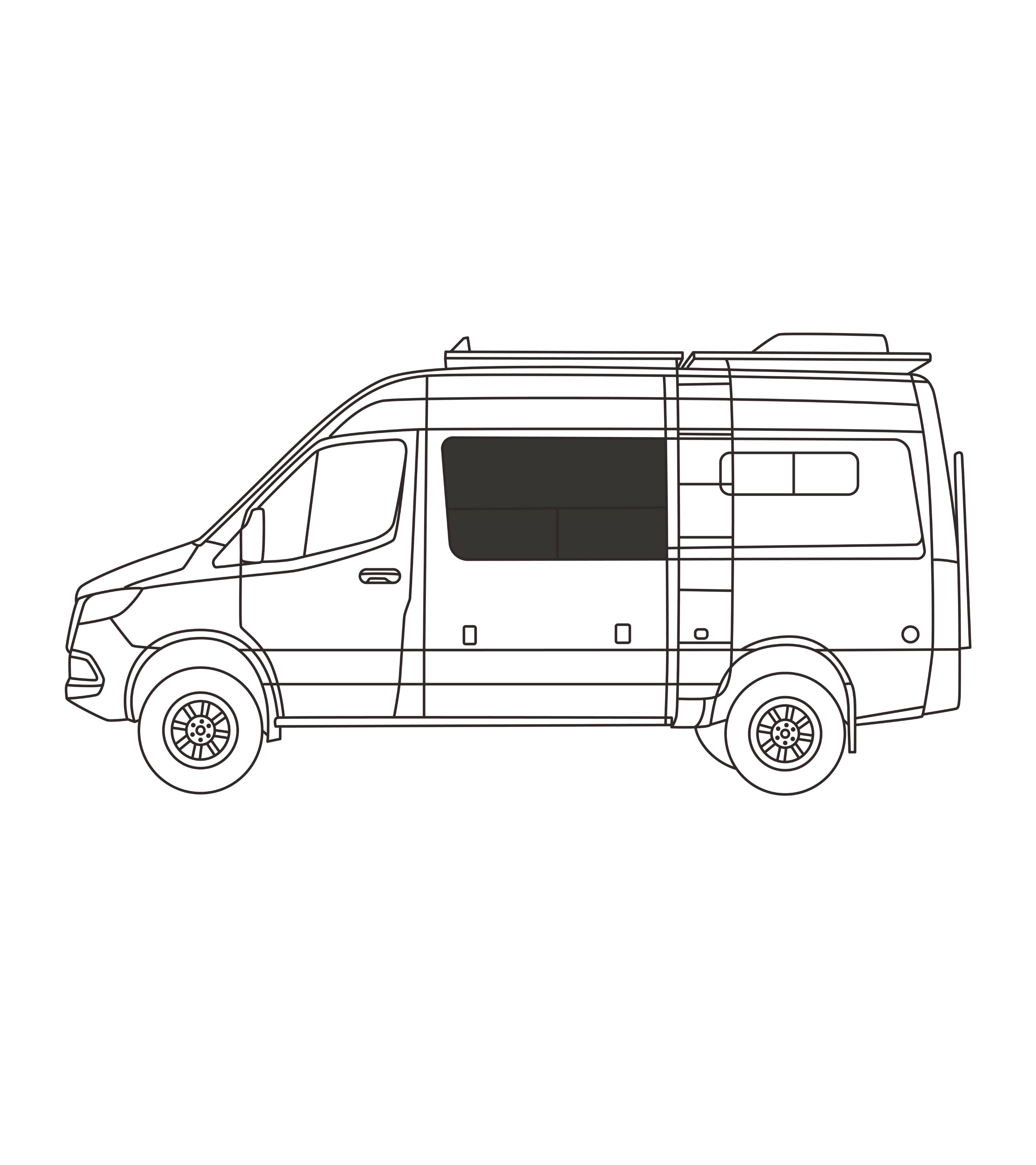 Fenêtre crew Transit