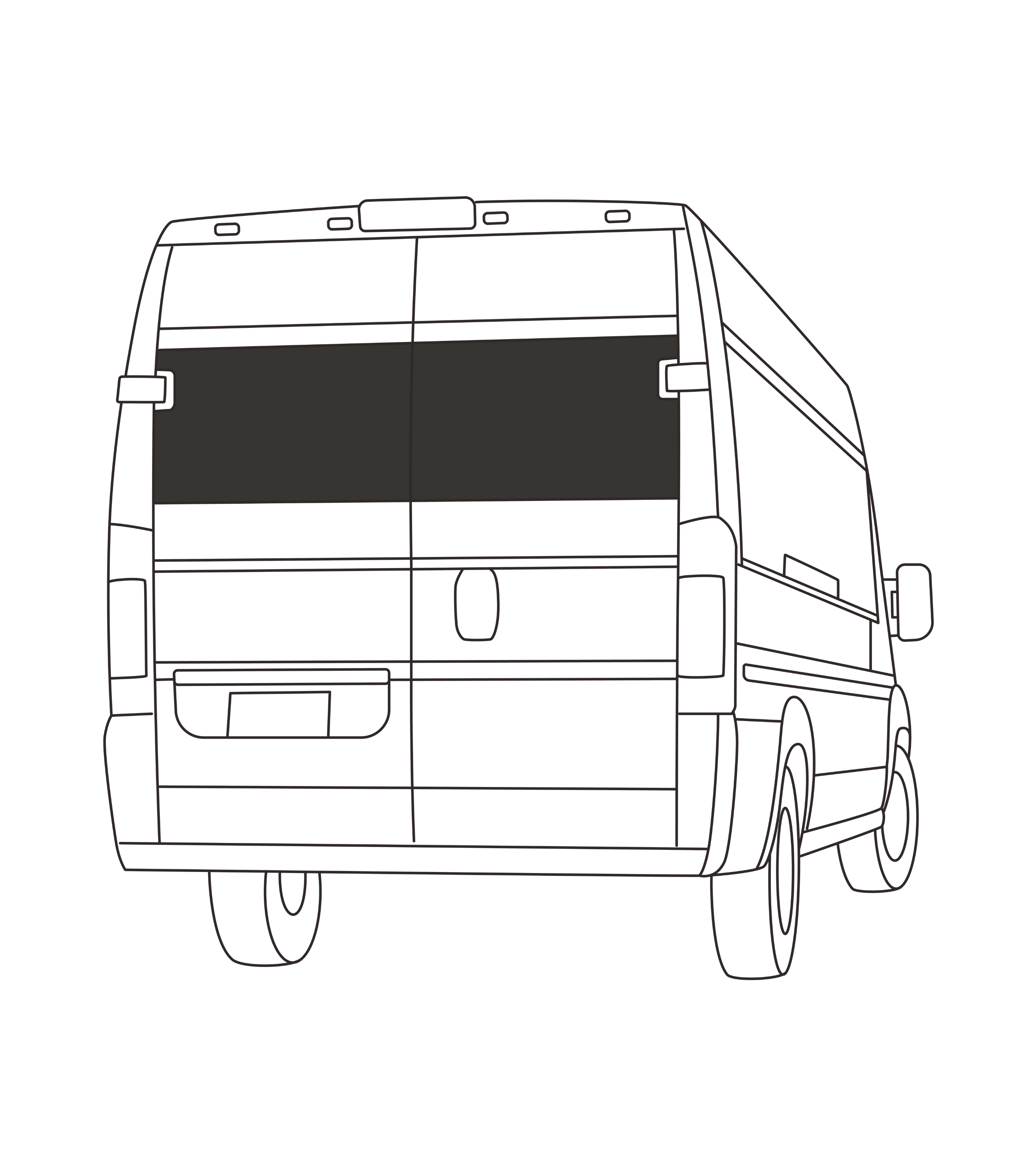 Fenêtres arrière Promaster
