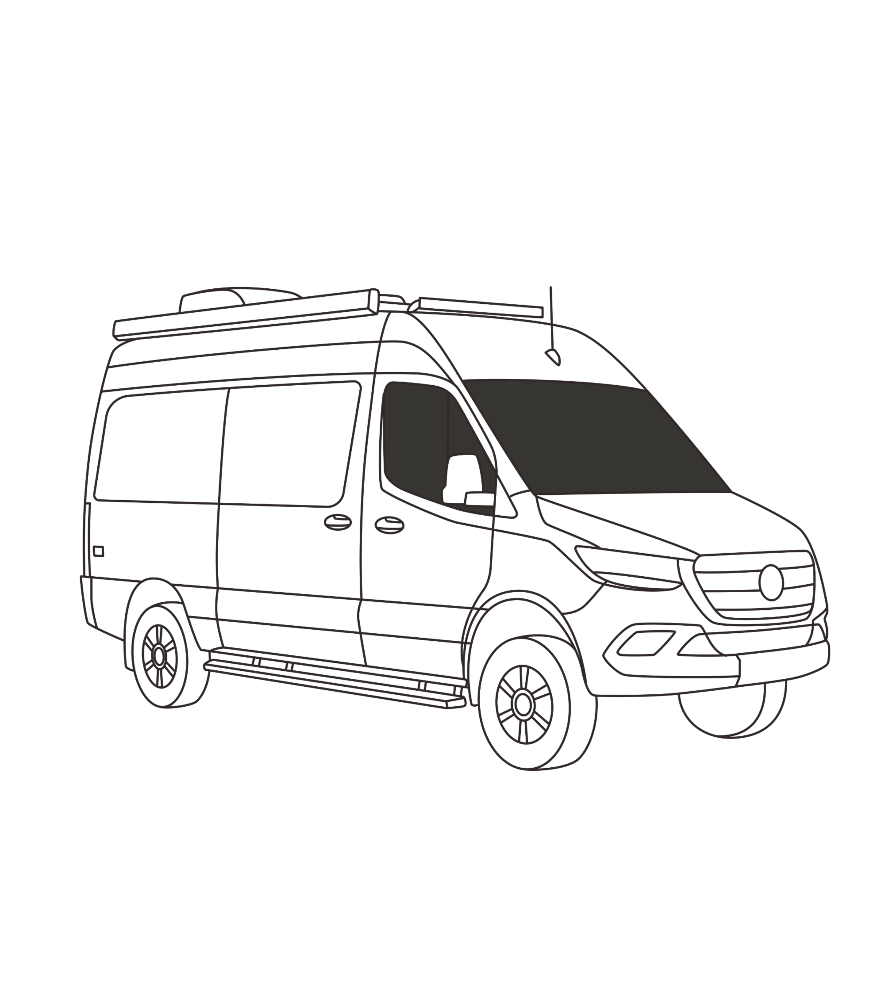 Cabine avant Sprinter 2019-2024