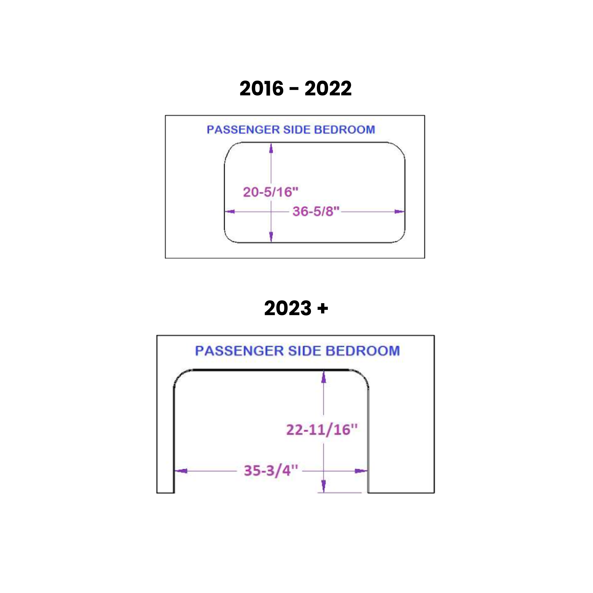 VR Panoramic side windows (Promaster)
