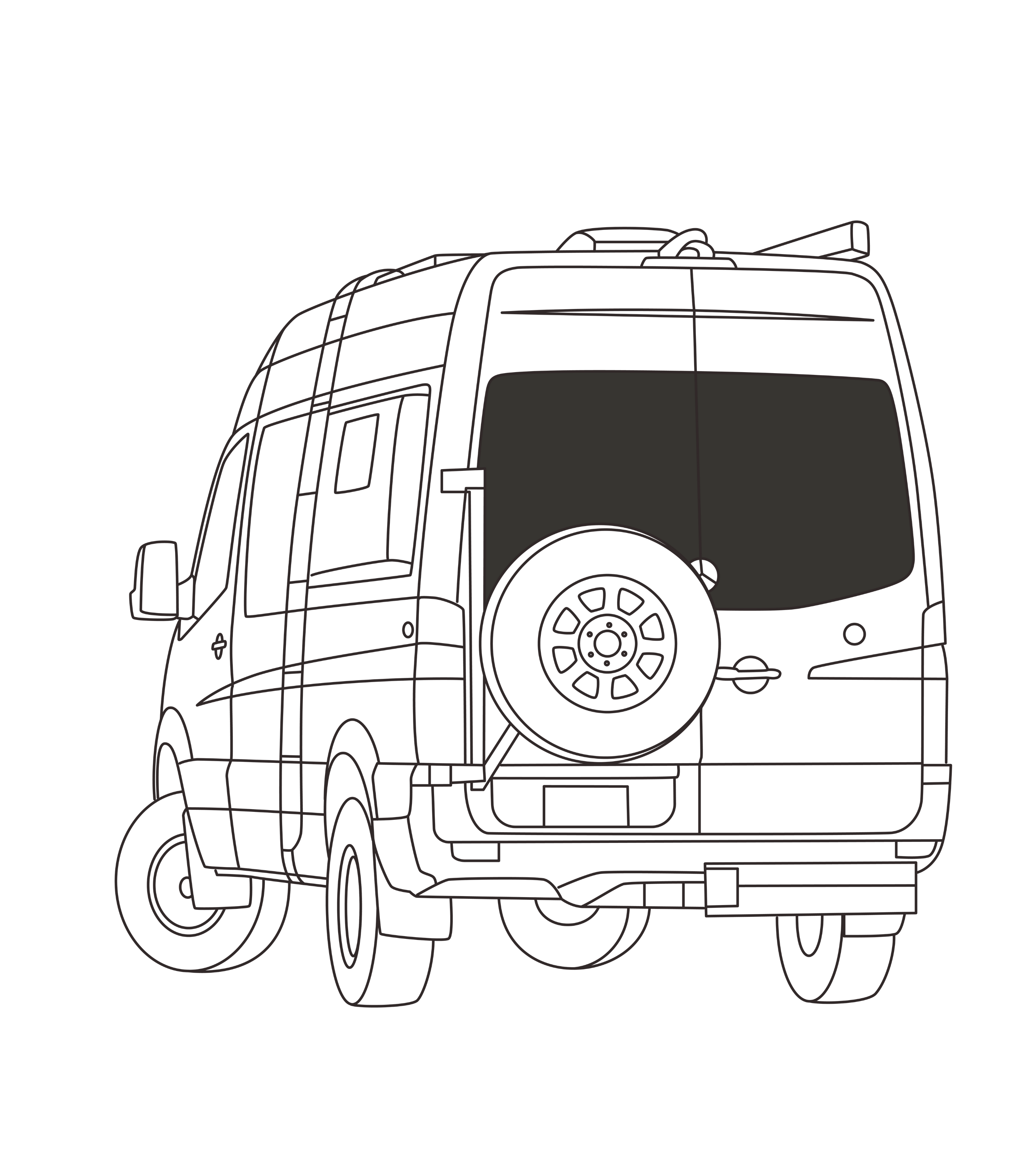 Fenêtres arrière Sprinter 2019+