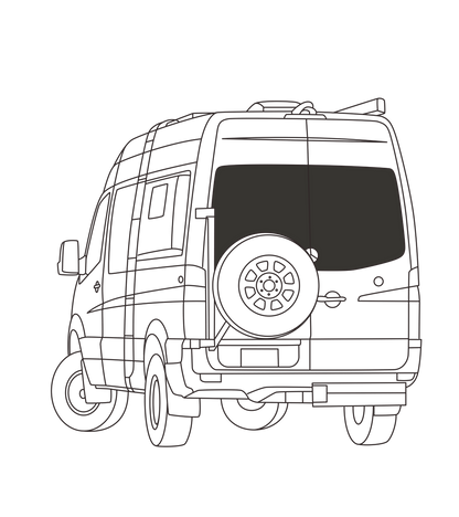 Fenêtres arrière Sprinter 2019+