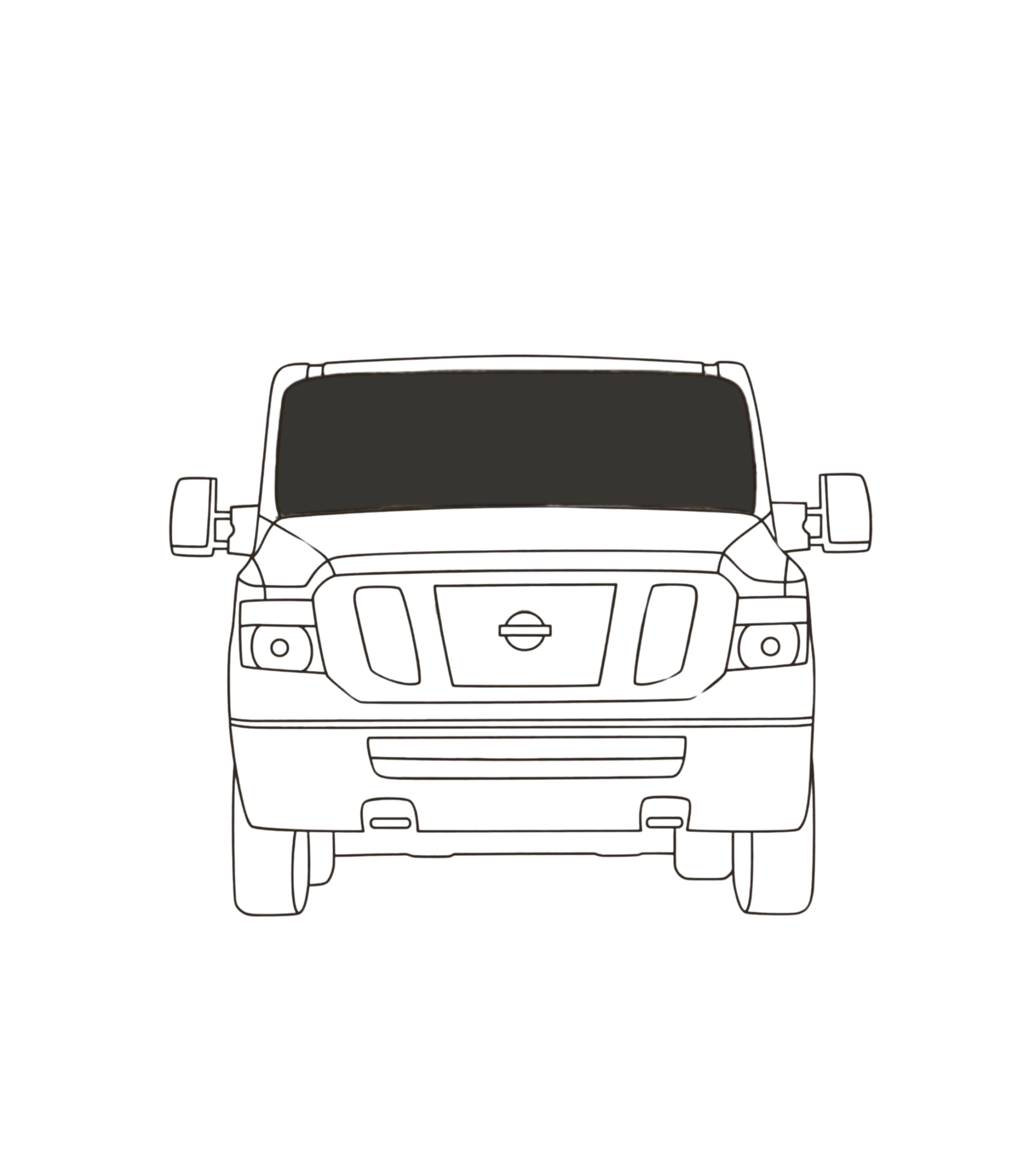 Cabine avant Nissan NV