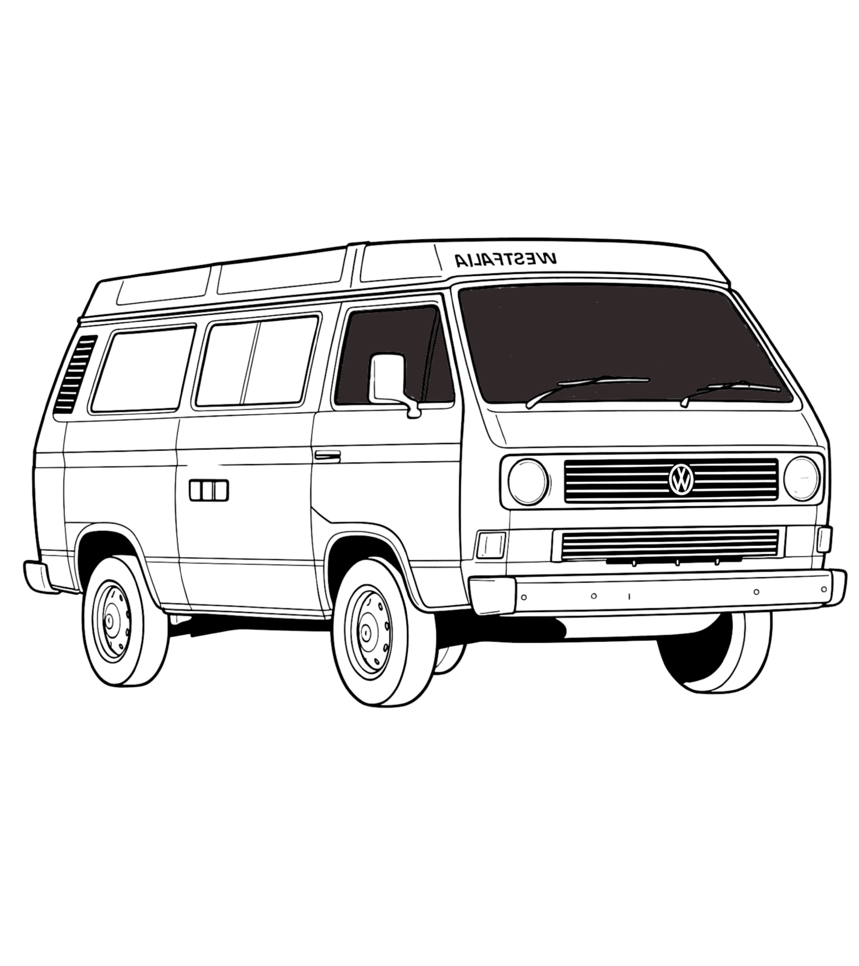 Cabine avant Volkswagen Vanagon 1980-1991