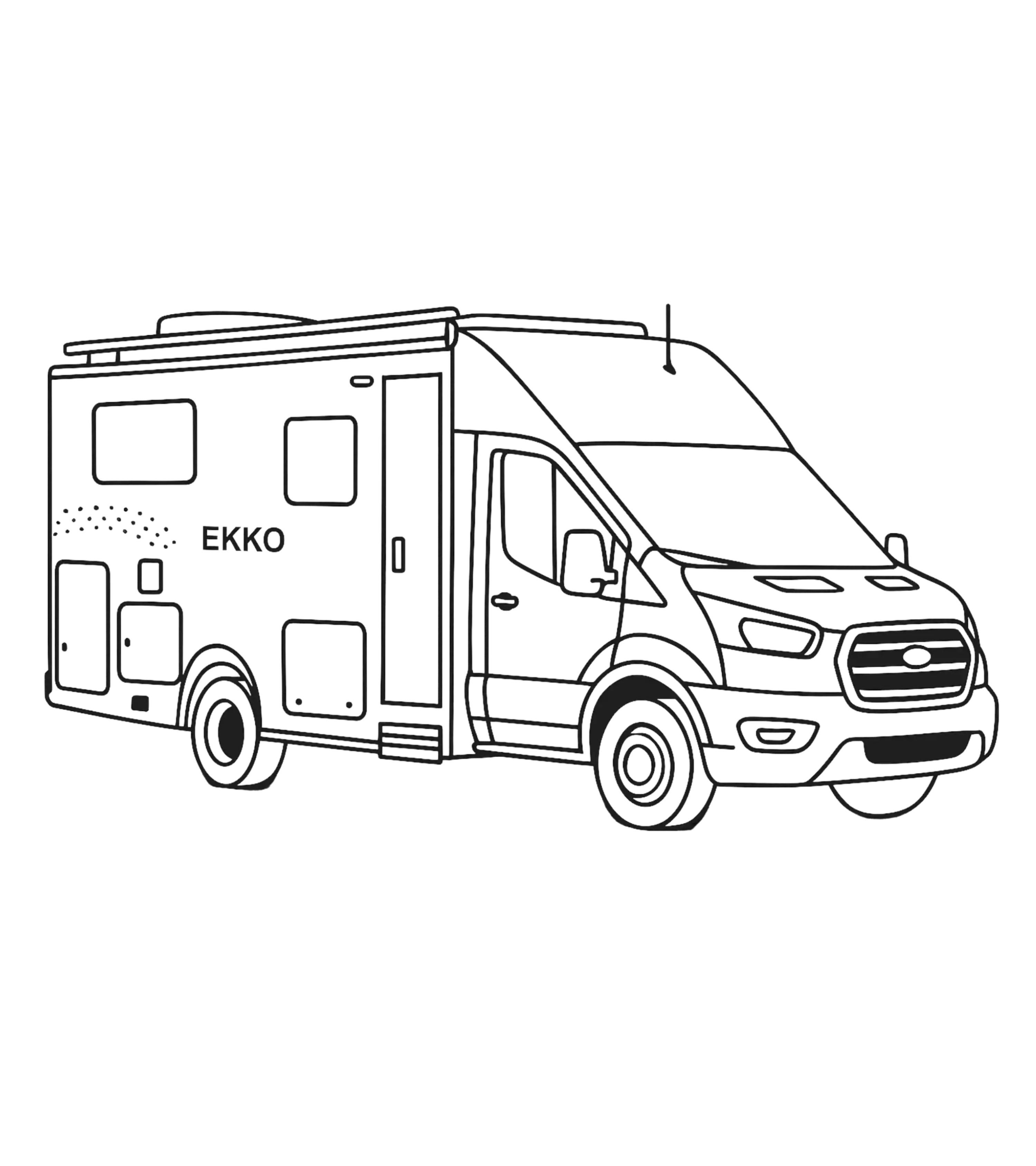 Transit Ekko side windows
