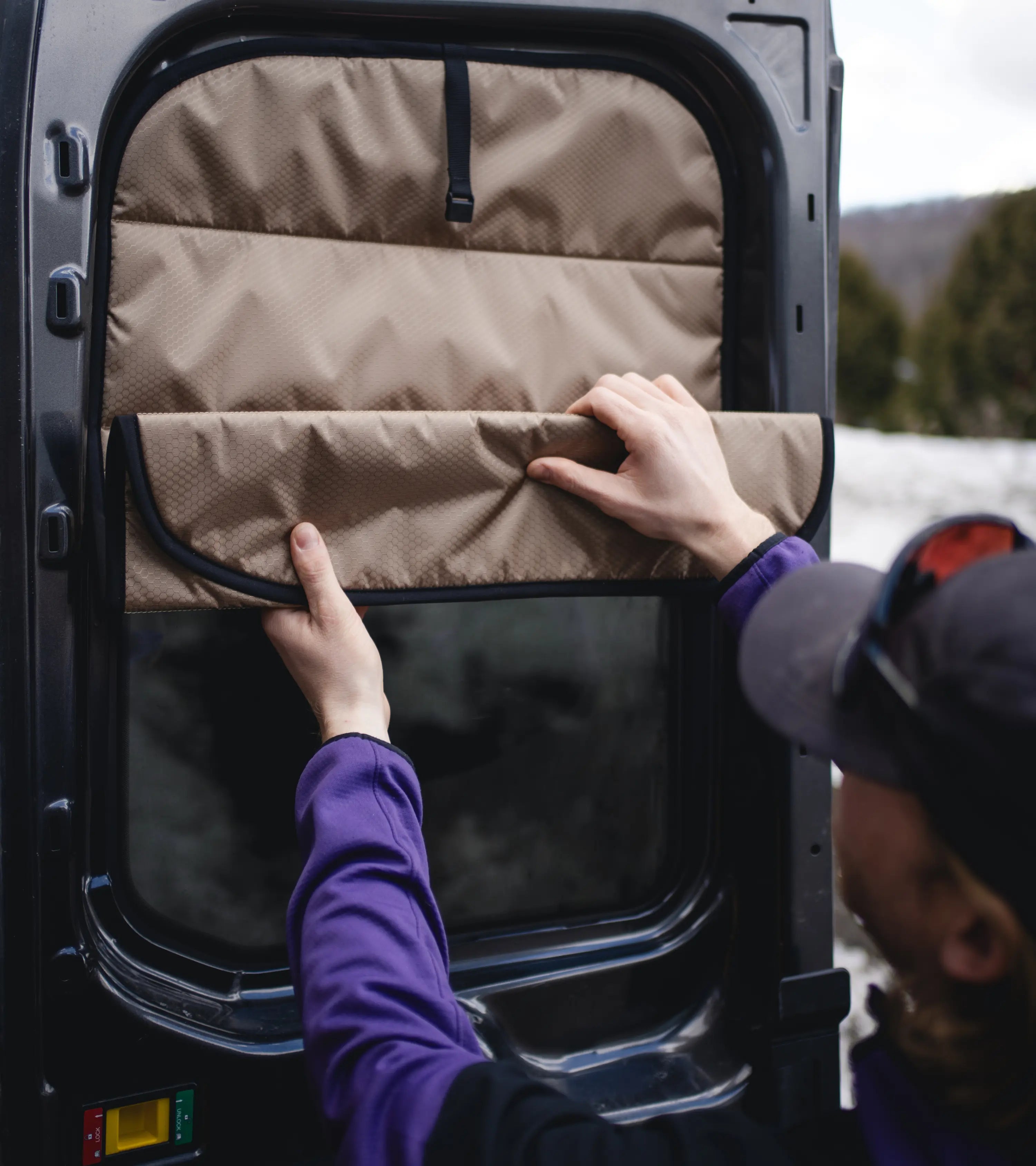 Fenêtres arrière Transit 2015+ (Toit moyen/haut)