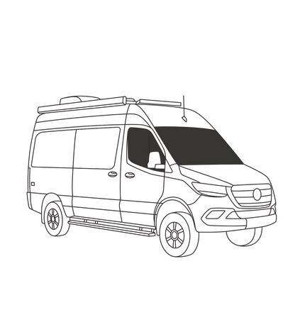 Cabine avant Sprinter 2019-2024