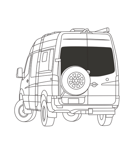 Fenêtres arrière Sprinter 2019+