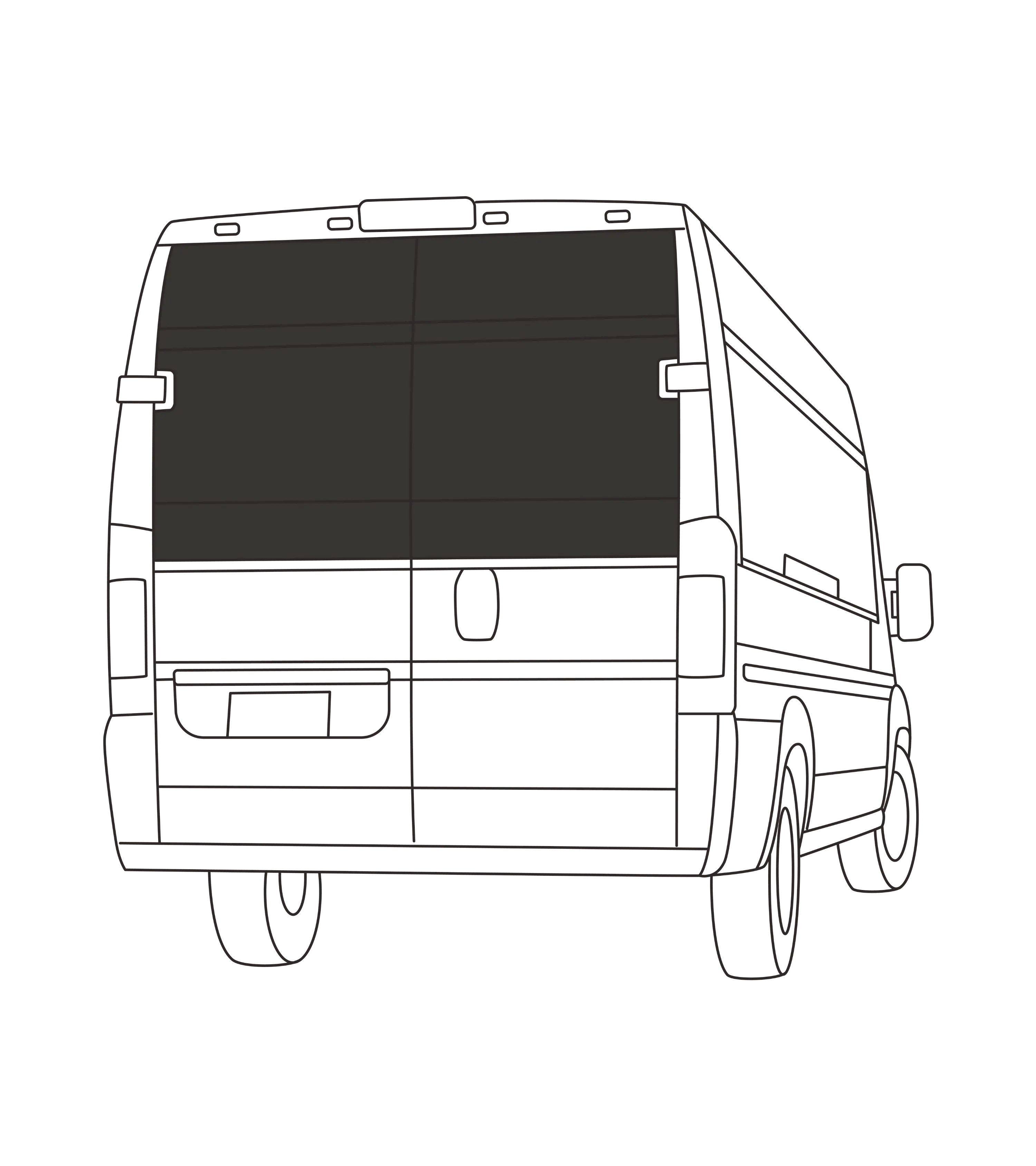 Panneaux arrières Promaster