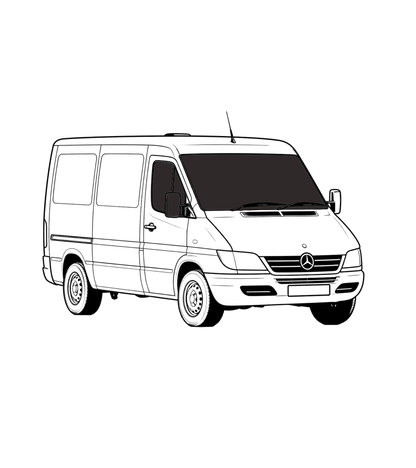 Cabine avant Sprinter 1997-2006