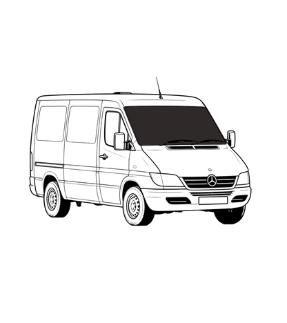 Pare-brise Sprinter 1997-2006