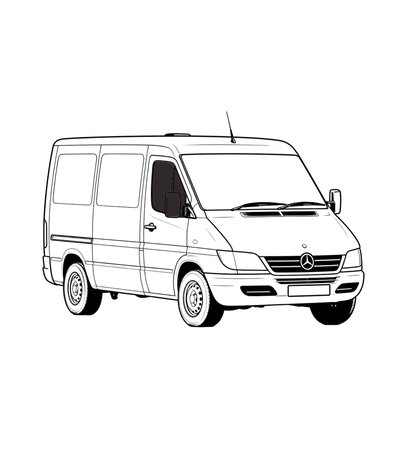 Portes avant Sprinter 1997-2006