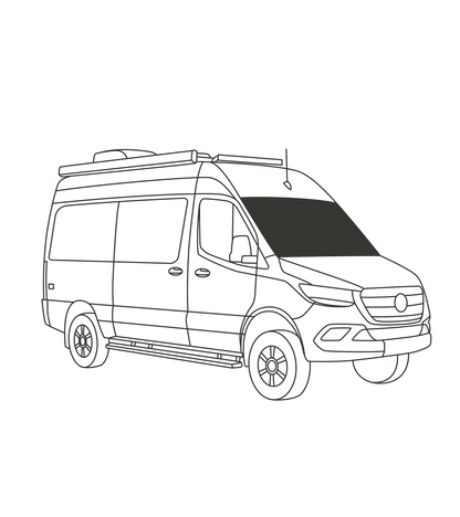 Pare-brise Sprinter 2019-2024