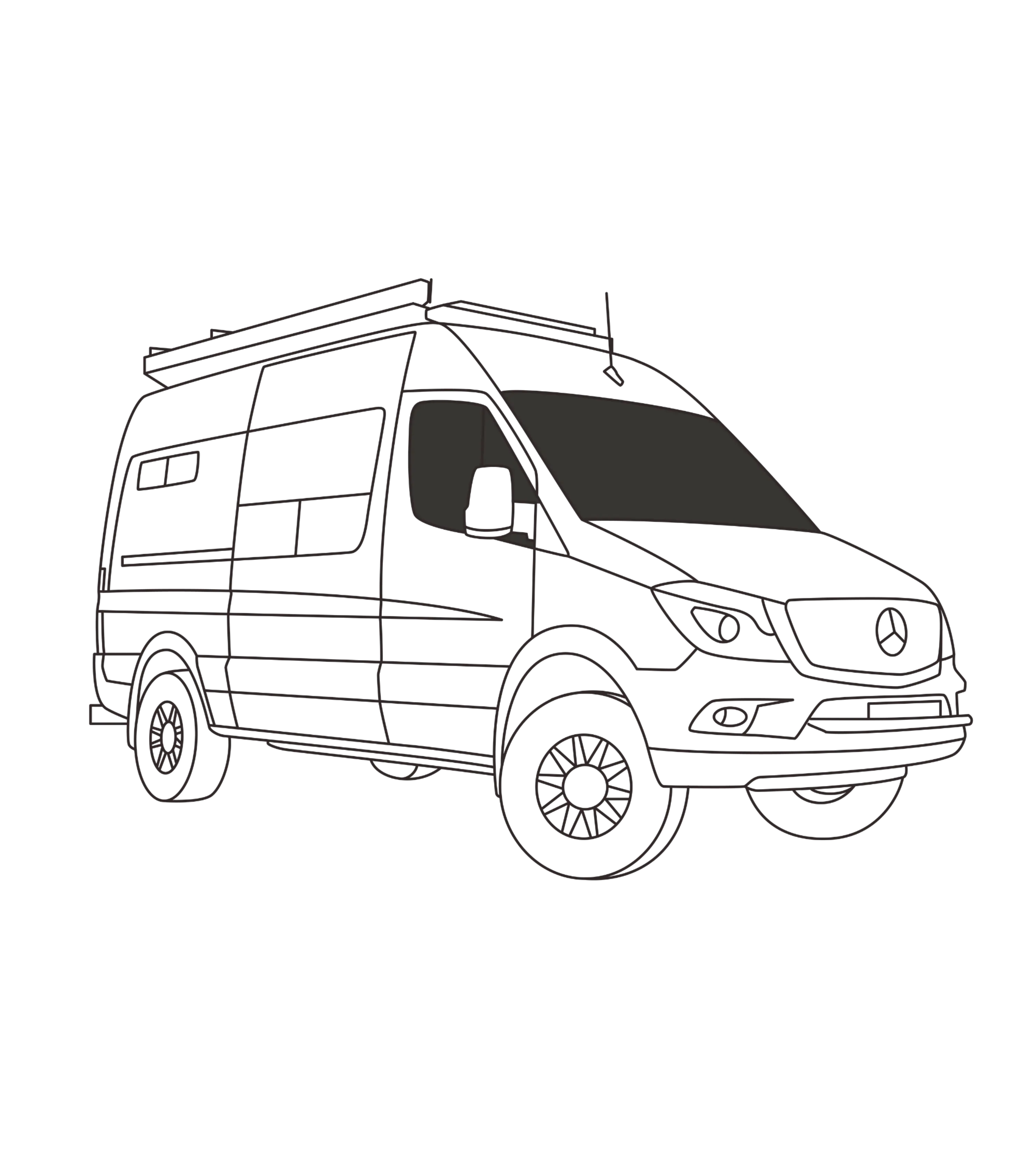 Cabine avant Sprinter 2007-2018