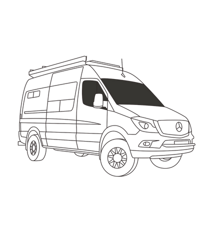 Cabine avant Sprinter 2007-2018