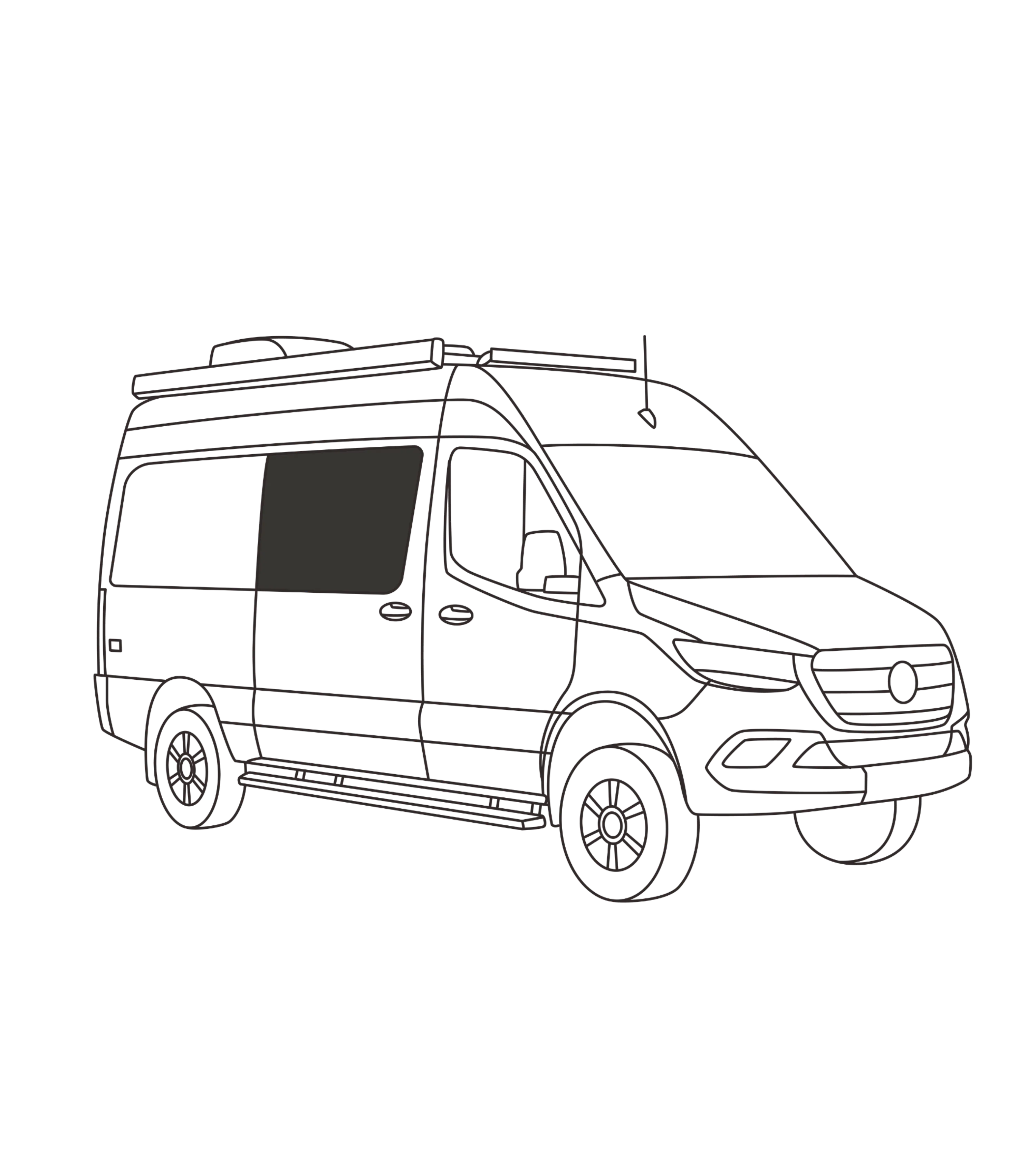 Porte coulissante Sprinter