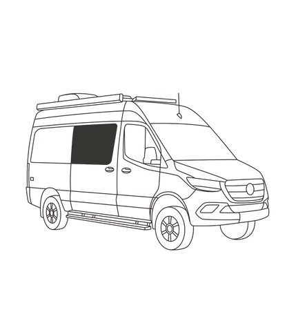 Porte coulissante Sprinter