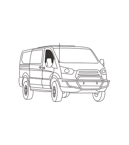 Portes avant Transit (Toit bas)