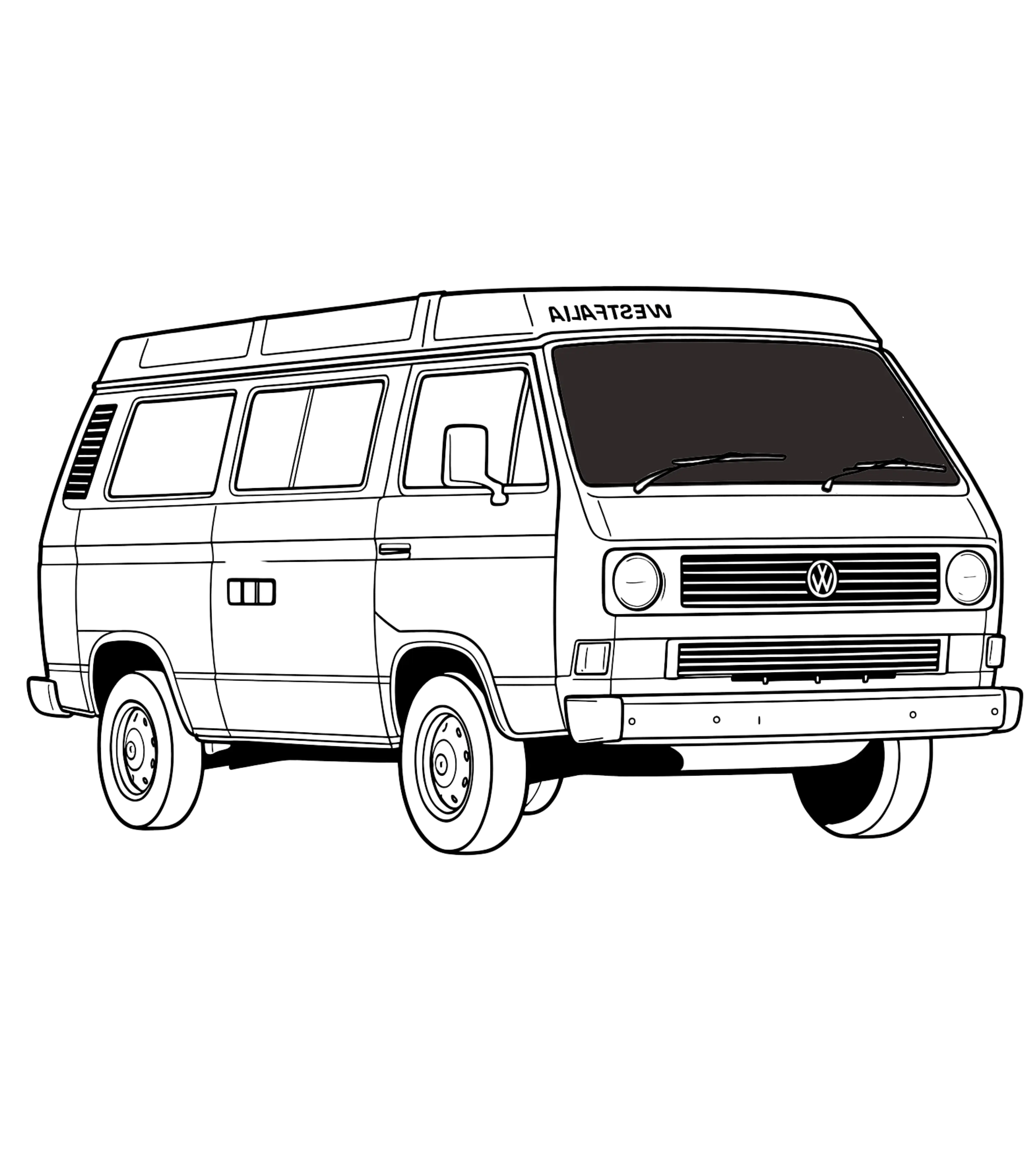 Pare-brise Volkswagen Vanagon 1980-1991