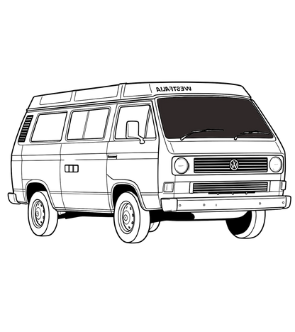 Pare-brise Volkswagen Vanagon 1980-1991