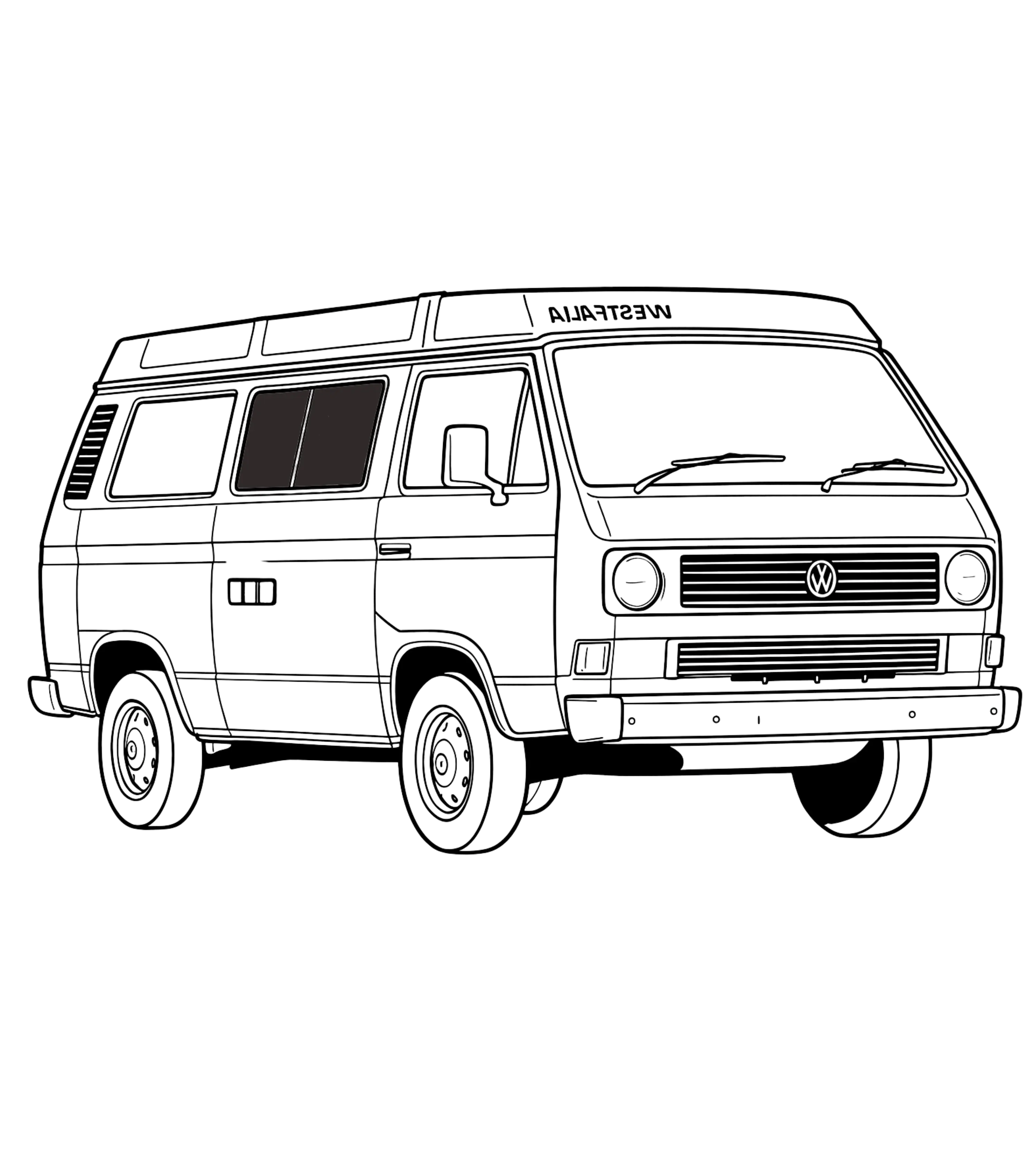 Porte coulissante Volkswagen Vanagon 1980-1991