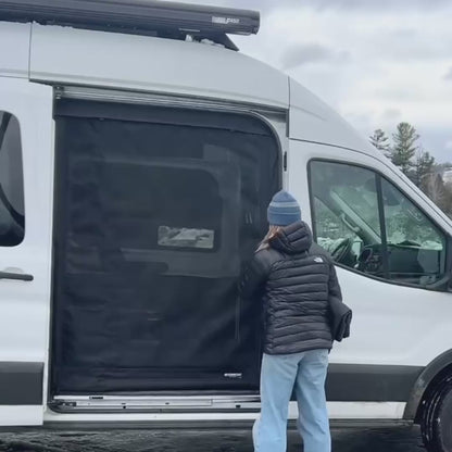 Partition isolée pour moustiquaire latérale Nissan NV (Toit haut)