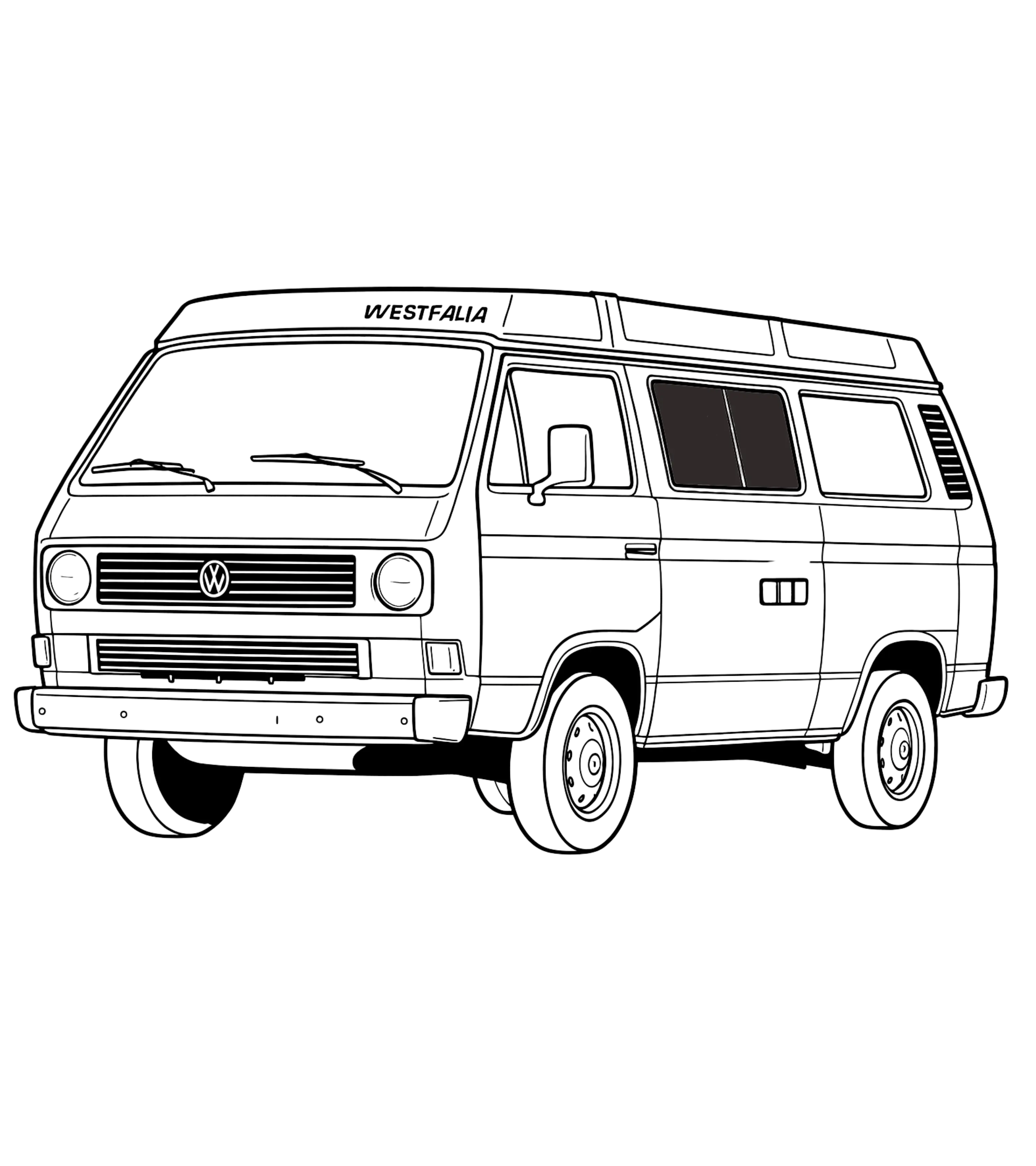 Fenêtre crew Volkswagen Vanagon 1980-1991